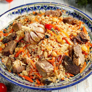 Плов с говядиной